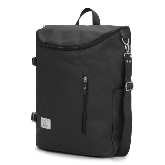 Sort vandtæt pusletaske i 100 % genanvendt bomuldscanvas – Baby Dreamer