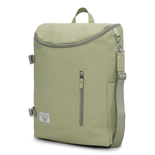 Grøn salvie, OEKO-TEX certificeret PU-pusletaske – Baby Dreamer