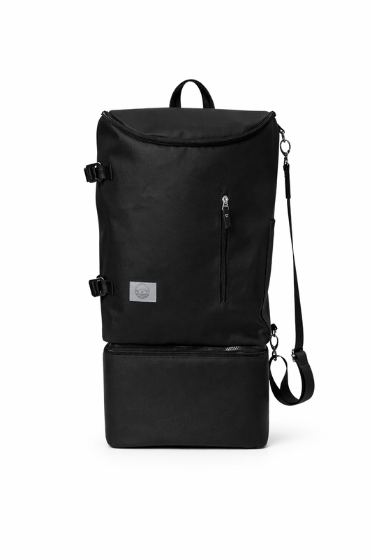 Sample sale- Sort - Pusletaske i recycled polyester ♻️ inkl. aftagelig køletaske