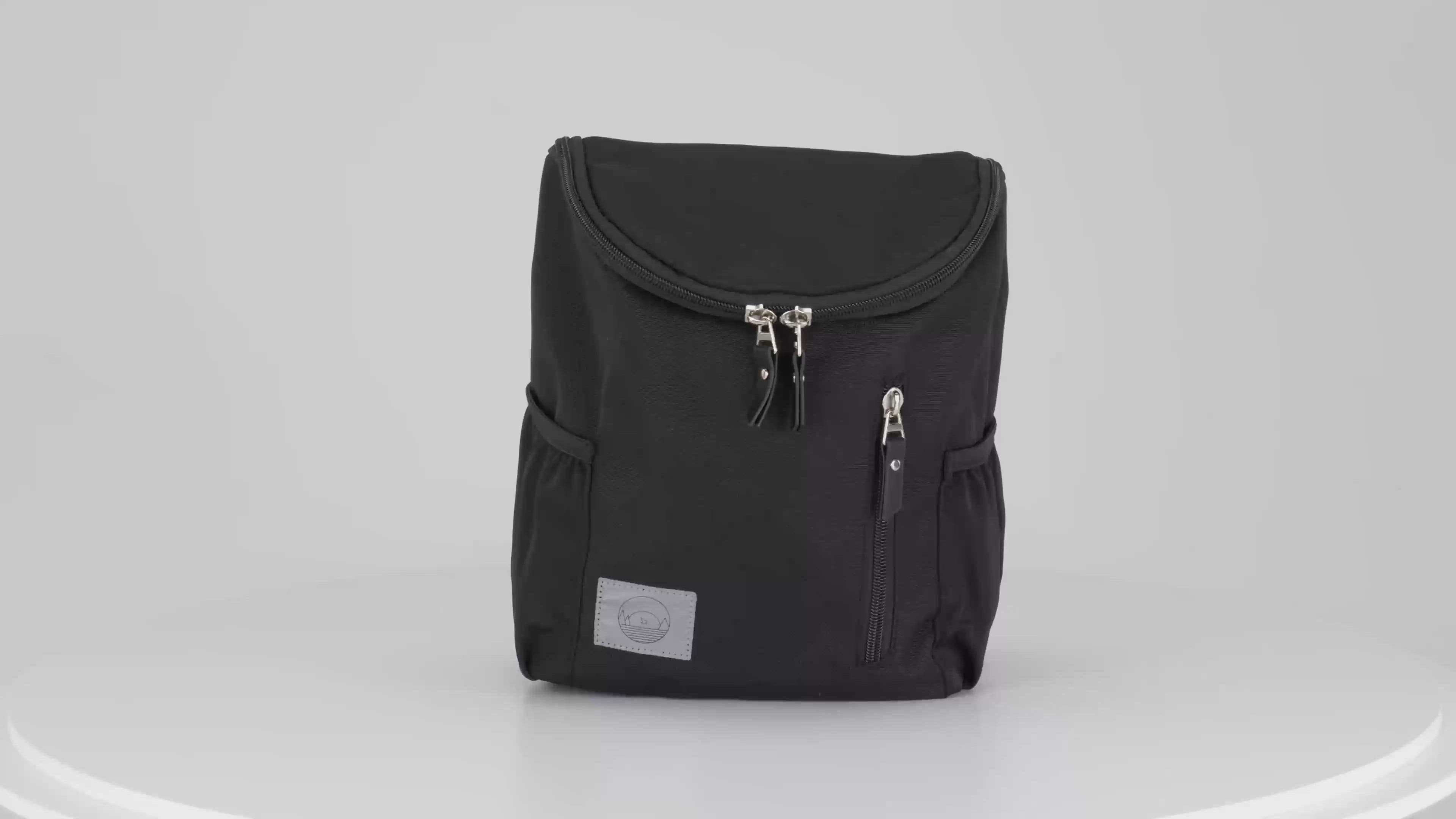 MiniMe ♻️ Recycled polyester junior taske i sort