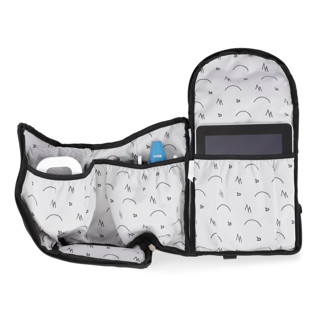 MiniMe ♻️ Recycled polyester junior taske i sort