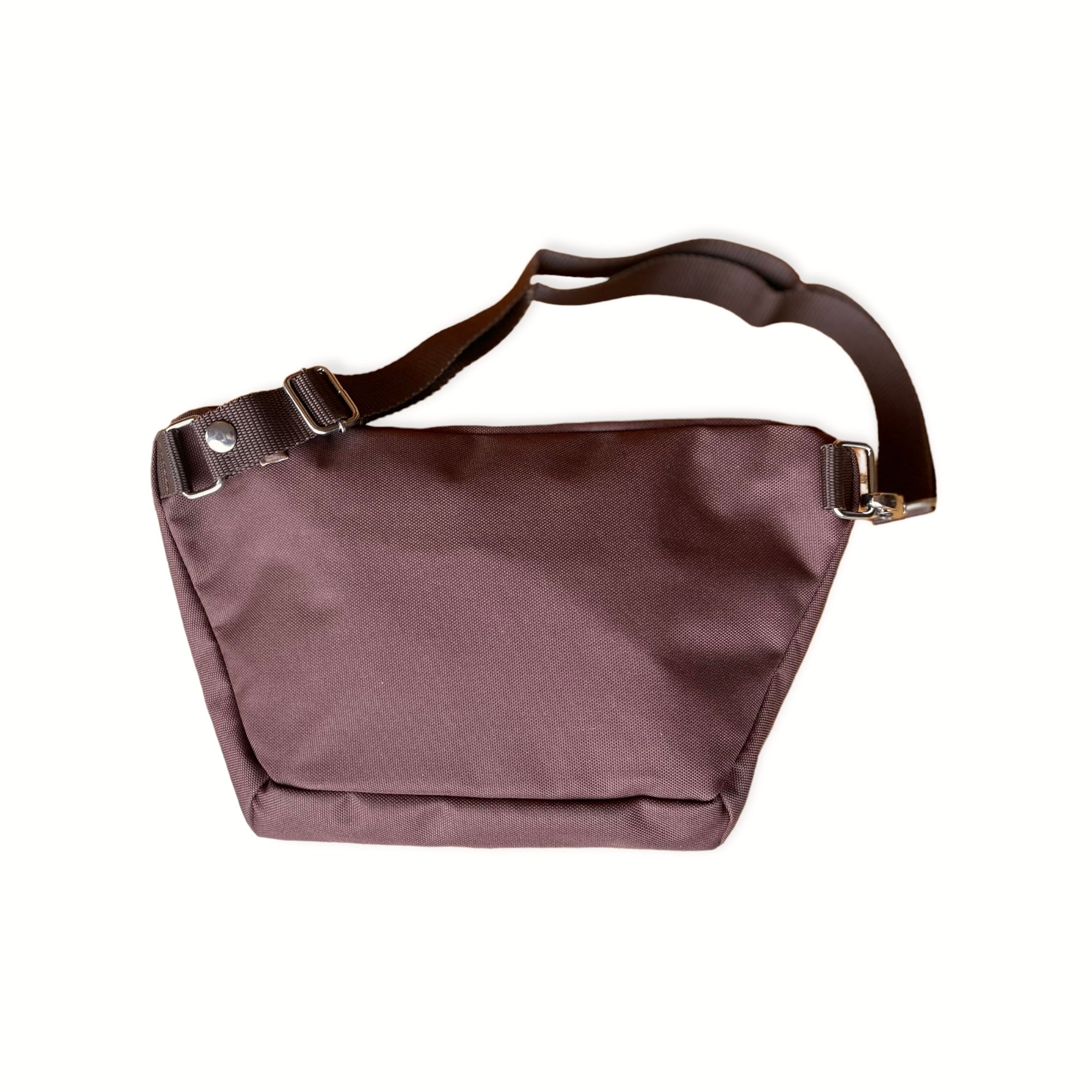 Fanny Bag, recycled polyester - Chocolate brown