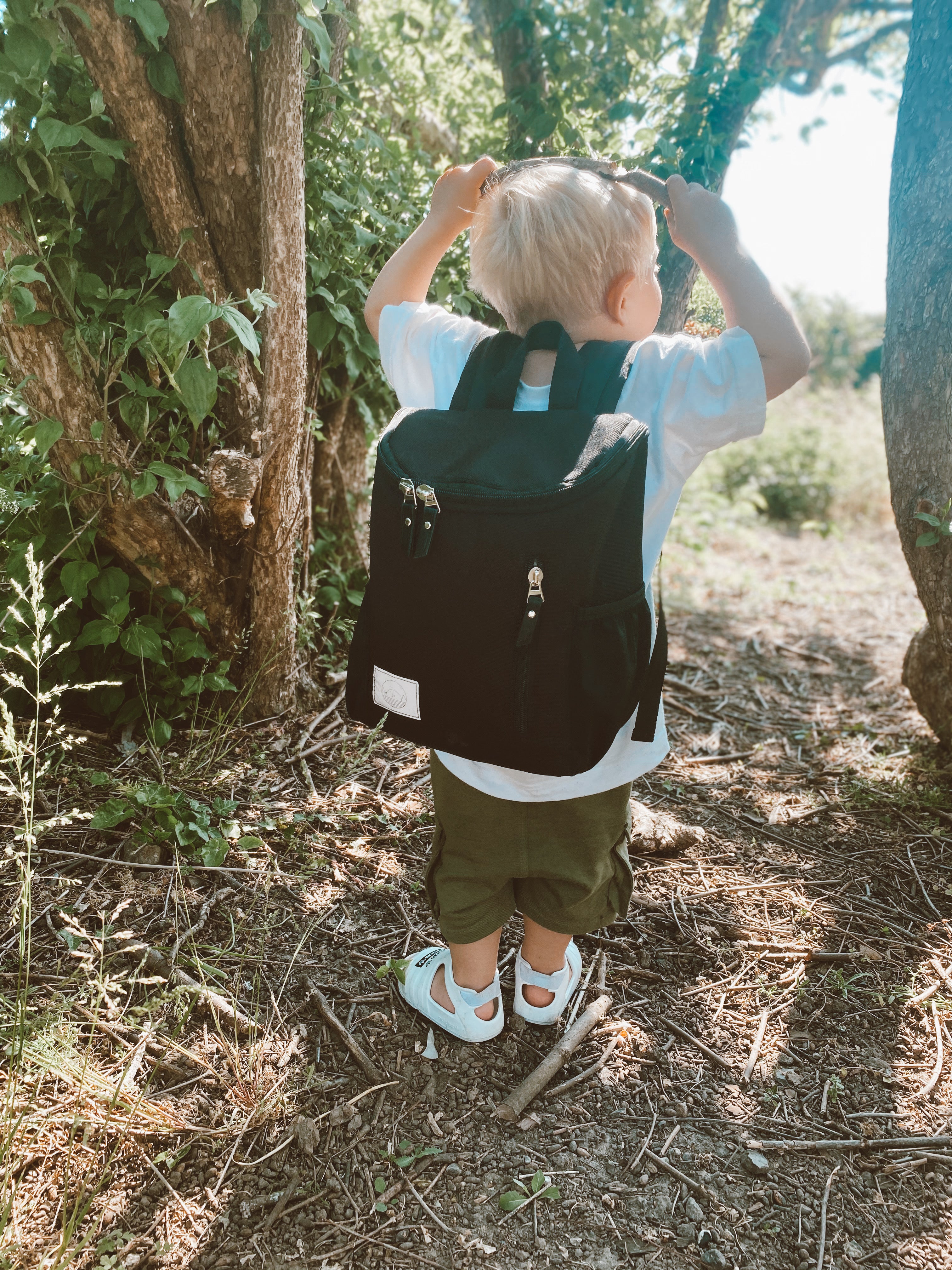 MiniMe ♻️ Recycled polyester junior bag in black